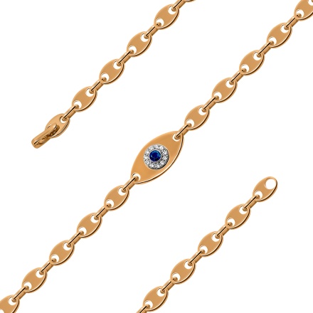 A Good Fortune Sapphire and Diamond Bracelet - Collage 2