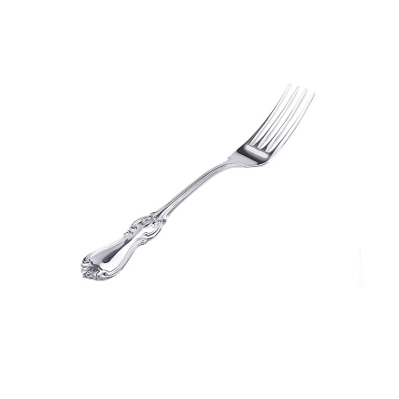 French Style Small Silver Table Fork. Hypoallergenic Antimicrobial 830/999 Silver