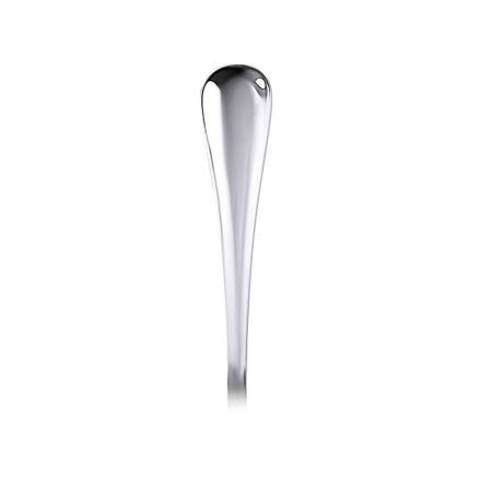 Handle of English style silver spoon