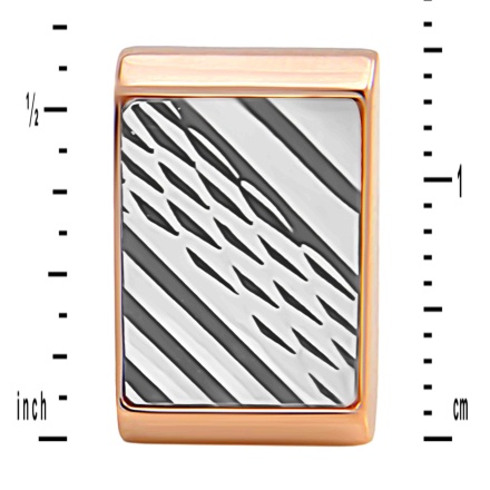 Gold Cufflinks Height