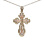 Diamond Russian Cross. Diamond Orthodox Crucifix