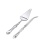 Silver Cheese Cutter Set. 830/999 Silver, Stainless Steel