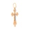 Diamond Classic Orthodox Crucifix Pendant for Her. View 2