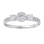 'White Hydrangea' Diamond Ring. View 2