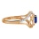 "Fantasy" Sapphire and Diamond Ring - Angle 3