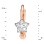 Diamond Star Leverback Earrings for Children. View 2