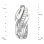 Height of Modern Luxe Diamond Leverback Earrings