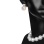 8.8mm pearl and diamond earrings on a mannequin