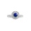 Sapphire Gold Ring. View 2