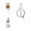 Toddler Silver Spoon with 'Teddy Bear'. View 2