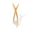 Single Diamond Slide Pendant. Certified 585 (14kt) Rose Gold