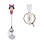 Baby Silver Spoon with a Girl in Pink. View 2