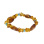 Contemporary amber bracelet