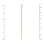 Size of Flower Motif 585 Rose Gold Chain Earrings
