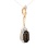 Oval-Shaped Smoky Quartz Cocktail Pendant. View 2