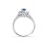 Sapphire Gold Ring. View 3