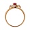 "Fantasy" Ruby and Diamond Ring - Angle 4