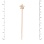 Chain Earring Height. View 3