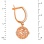 Sphere-shaped Openwork Earring - Scale