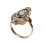 Oval Rauh Topaz & Diamond Party Ring. View 2