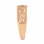 Flirty Diamond Ring with Beaded Edges of Hypoallergenic 585 Rose Gold - Angle 3