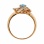 Blue Topaz and Diamond Ring. View 4