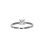 Swarovski Princess-cut CZ Ring. View 2