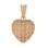 Heart Rose Gold Pendant. View 4