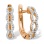 Diamond Leverback Earrings