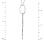 Silver Christening Orthodox Cross 'The Holy Spirit'. View 3