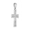 'Calvary Cross' Men's Silver Pendant - Angle 2