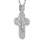 Orthodox Calvary Silver Cross. View 2