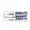 Sapphire and Diamond Striped Huggie Earrings in White Gold. View 2