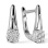 Diamond Leverback Earrings