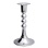 French-style Sterling Silver Candlestick. 925 Silver, 999 Silver Coating