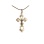 Trefoil Orthodox Cross. Orthodox Crucifix Pendant