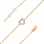 Rose Gold Bracelet Featuring Heart Studded with Diamond - Collage 2