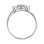 'White Hydrangea' Diamond Ring. View 3
