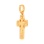 Byzantine Orthodox Cross-St. Nicholas Icon. View 2