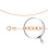 Anchor-link Solid Chain, Width 1.1mm. Tested 14kt (585) Rose Gold