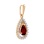 Garnet Pendant. View 2