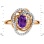 Amethyst and Diamond Ring Temporarily out of stock. View 2