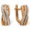 Diamond Leverback Earrings