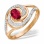 Ruby and Diamond Ring