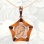 5-Ruble Coin Nested in Stylized Star Pendant. Gold 900 (21.6kt), Gold 583 (14kt). Special Order