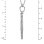 Diamond Deisis Orthodox Cross for Man. View 3
