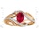 Ruby and Diamond Ring. View 2