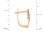 Height of illusion set diamond earring