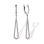 Lust-worthy Leverback Earrings with 110 Diamonds. Tested 585 (14K) White Gold, Rhodium Finish