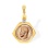 Tsar Gold 10-ruble Coin and Diamond Pendant. Special Order